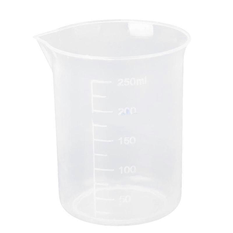 Measuring Cup Transparent Corrosion Resistant Polypropylene Numeric Graduations Beaker for Home