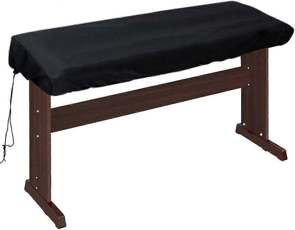 Stretchy Black Keyboard Cover for 88-Key Piano - Protect Your Instrument from Dust and Scratches with Durable and Flexible Material