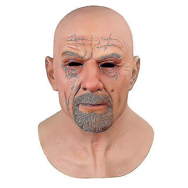 Mr. White Latex Mask Halloween   Props High Quality