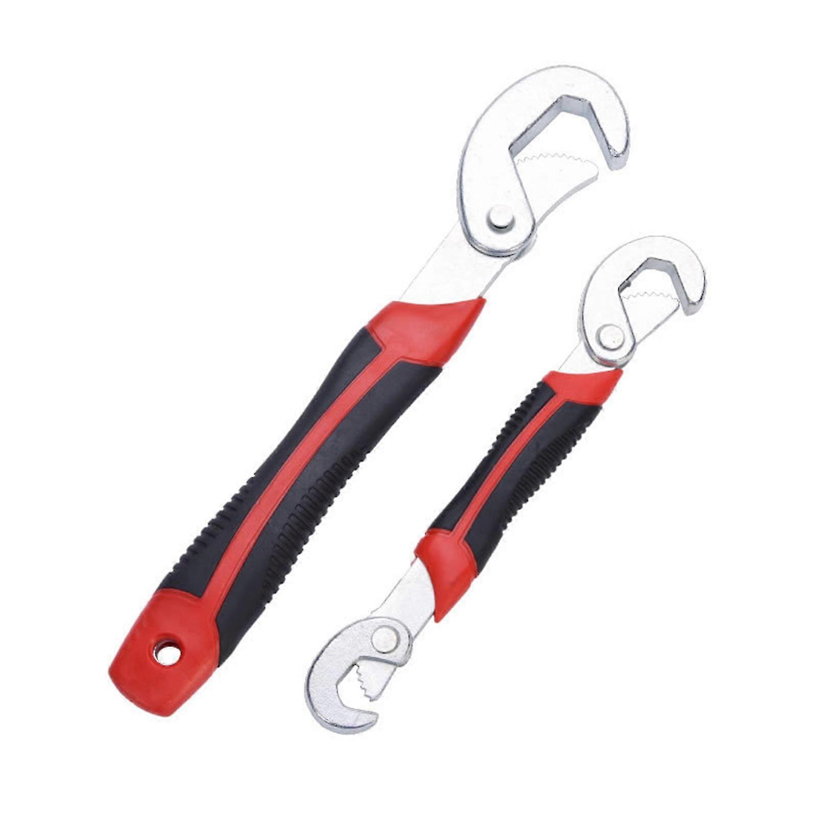 2pcs Multi-function Portable Universal Wrench Set Spanner Combination 8-32mm Hand Tool