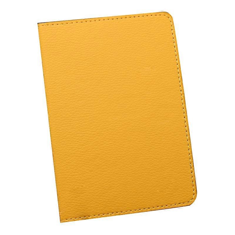 Solid Color Portable Passport Case ID Card Cover Holder Protector Organizer