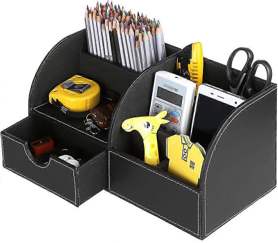 Office Multifunctional Storage Box-negru