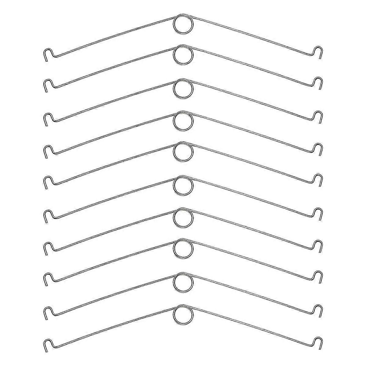 20 Pcs Metal Embedded Lamp Spring Clip Embedded Lighting 7.9 Inch Torsion Spring Embedded Lighting