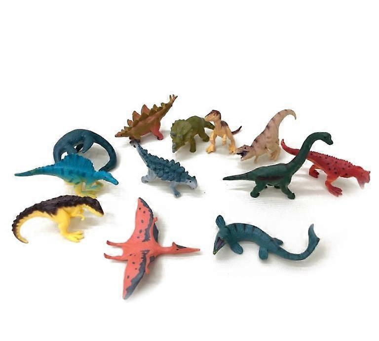 12 adet simülasyon dinozor modeli orman deniz hayvanı oyuncak