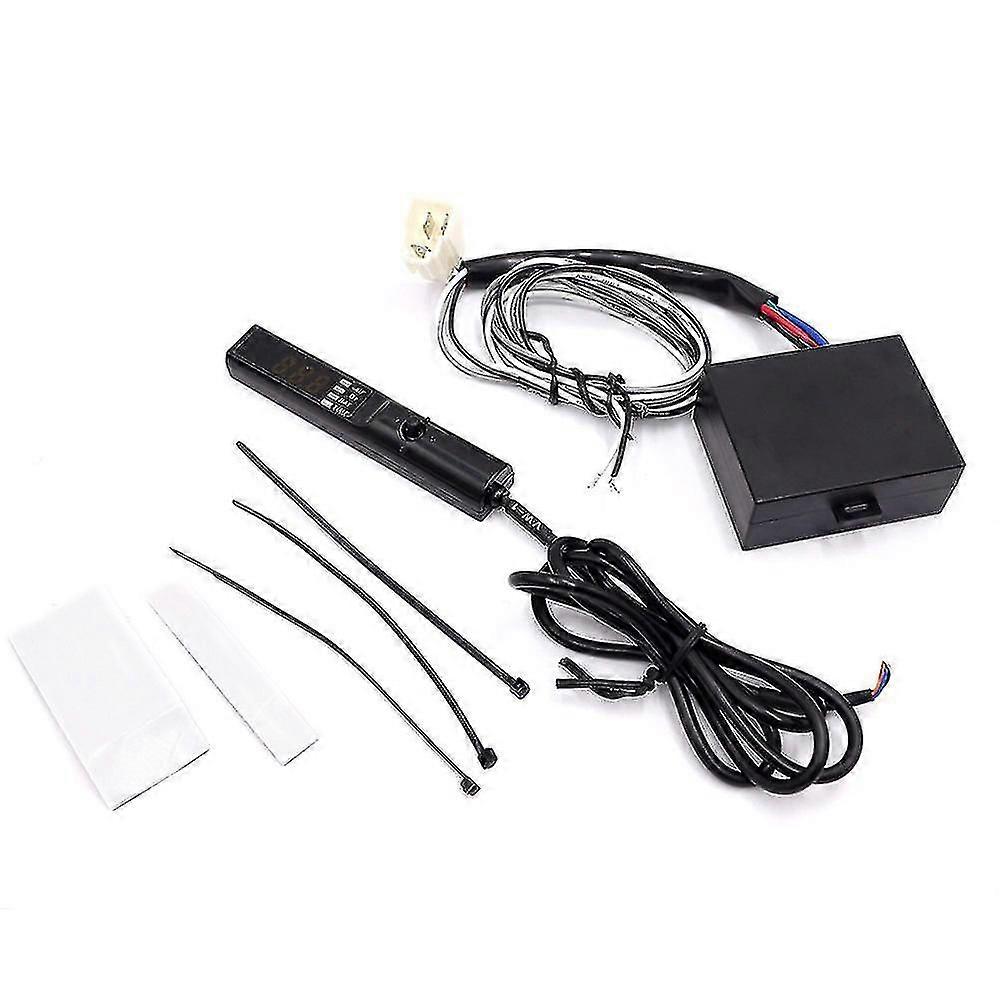 Universal Auto Turbo Timer Na Black Pen Control Jdm Red Led Digital