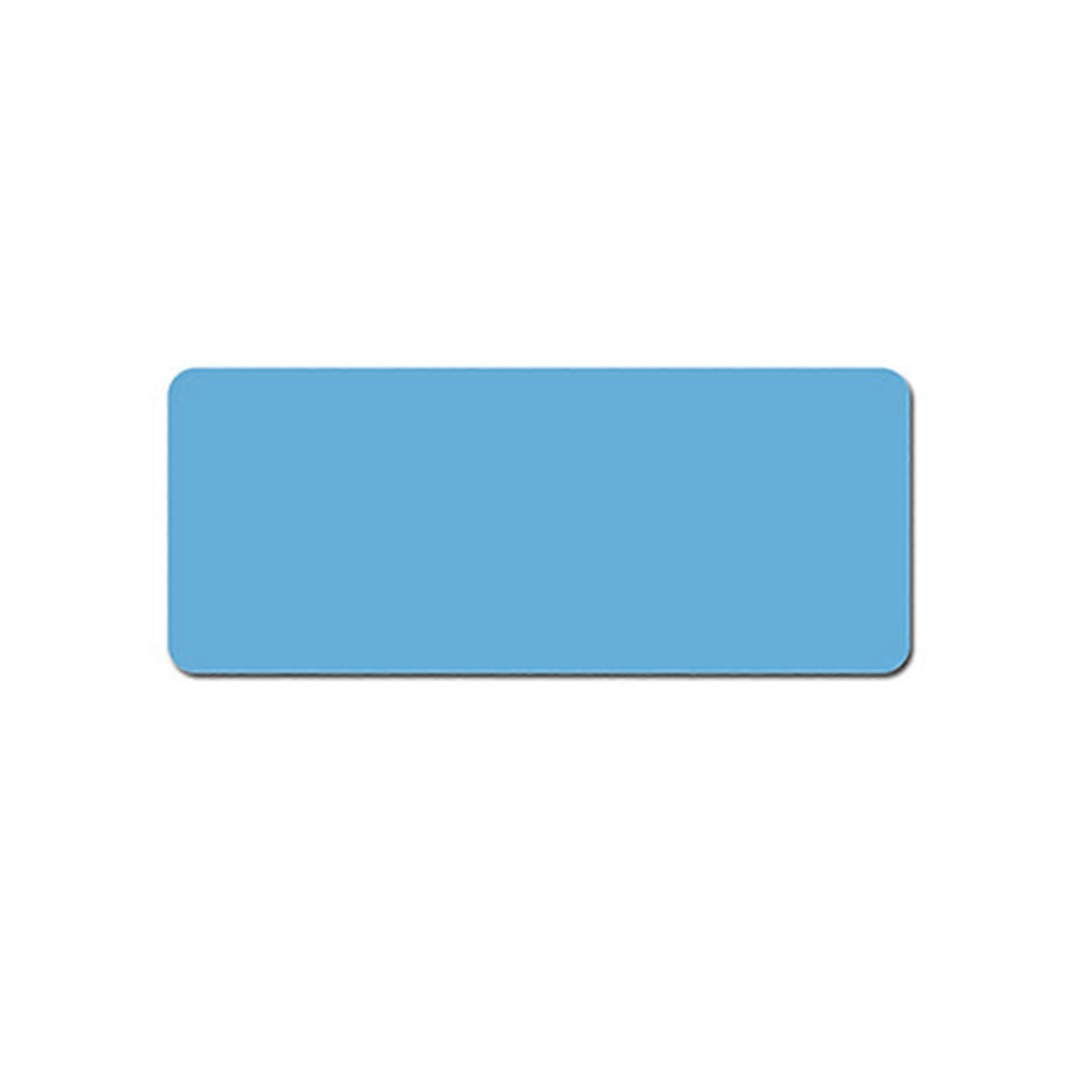 Computer Desk Mat Simple Nonslip Oversized Waterproof Pure Color PU Leather Desk Mat for Office Work Home300x800mm One Side Light Blue