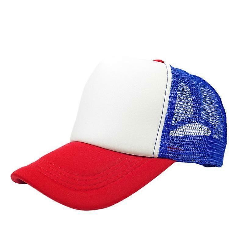 Wekity Two Tone Trucker Hat Summer Mesh Cap with Adjustable Snapback Strap