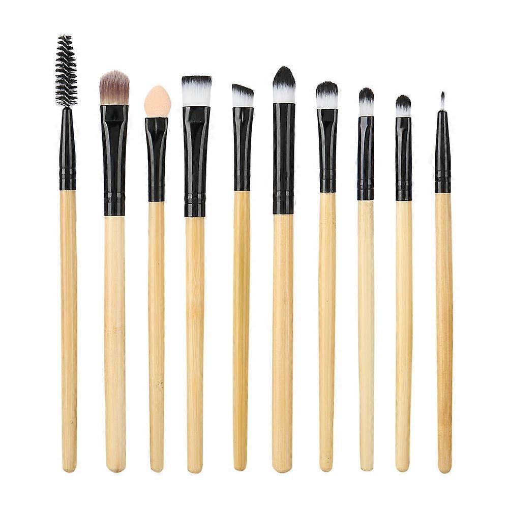 10 Pcs Professional Eye Makeup Brush Set Cosmetic Brush Kit