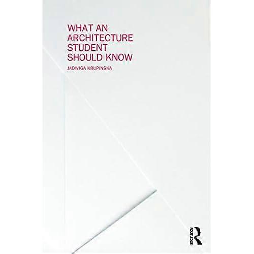 What an Architecture Student Should Know