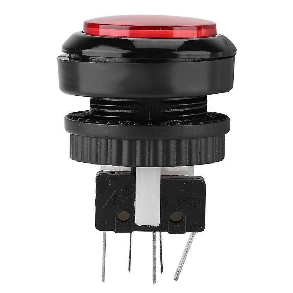 Round LED Lamp Illuminated Large Button To Arcade Machine Games DIY Part