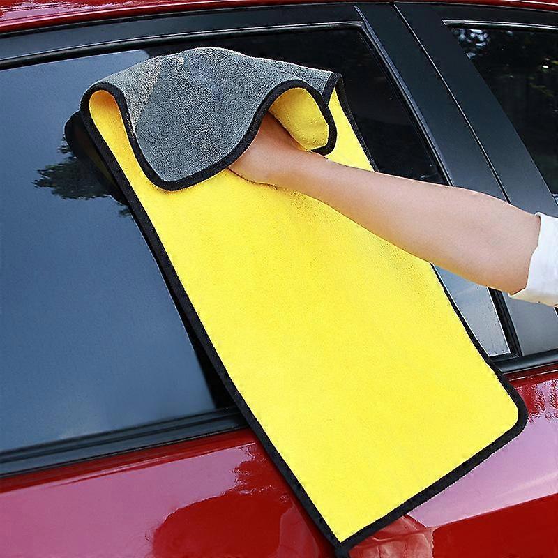 Car Wash Towel High Density Thick Large Absorbent Car Cleaning Cloth Double-Sided Quick-Drying Car Cleaning Car Wash