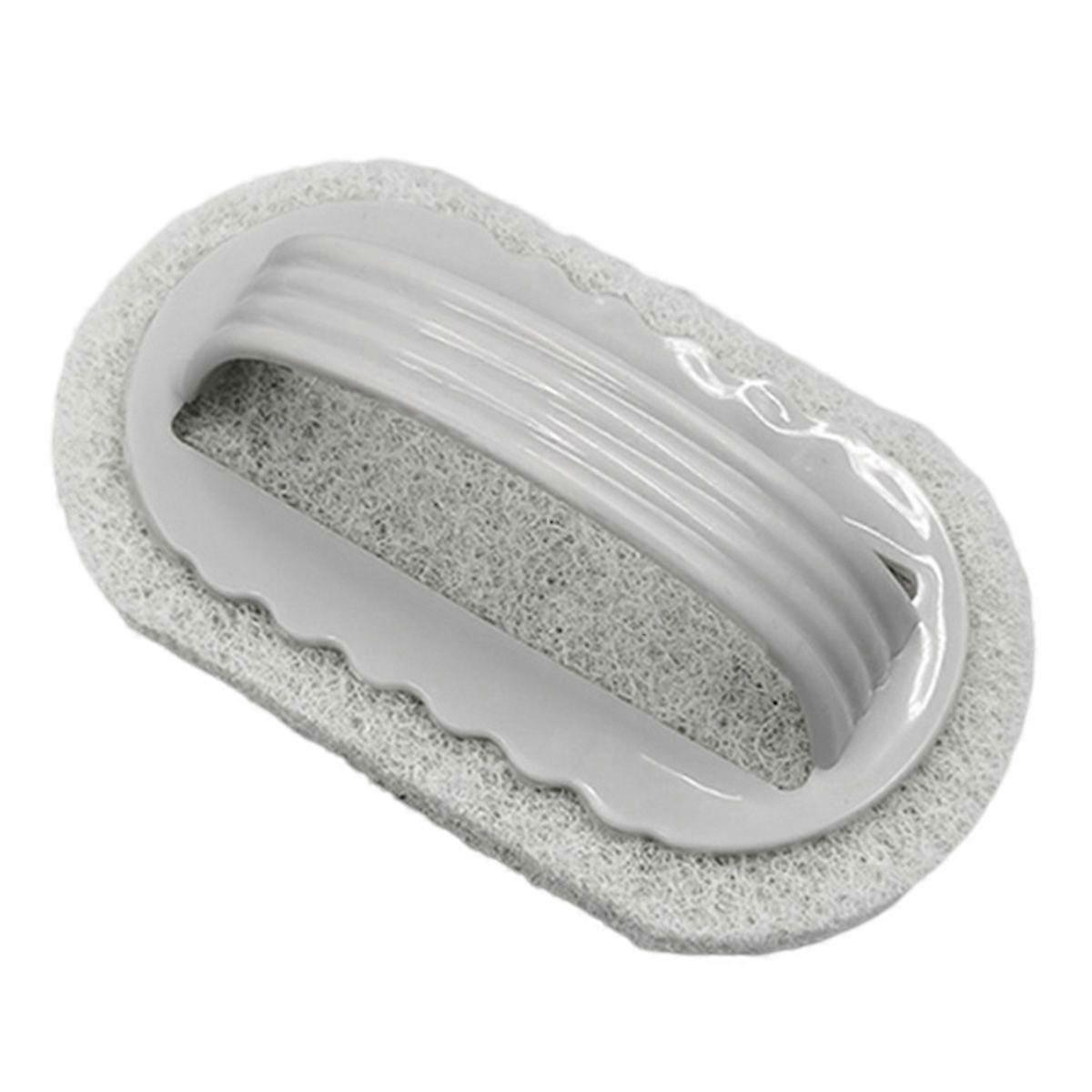 Sponge Brush Durable Sponge Fiber Deep Cleaning Effort Saving Wide Application Dish Scrubber Sponge,Grey