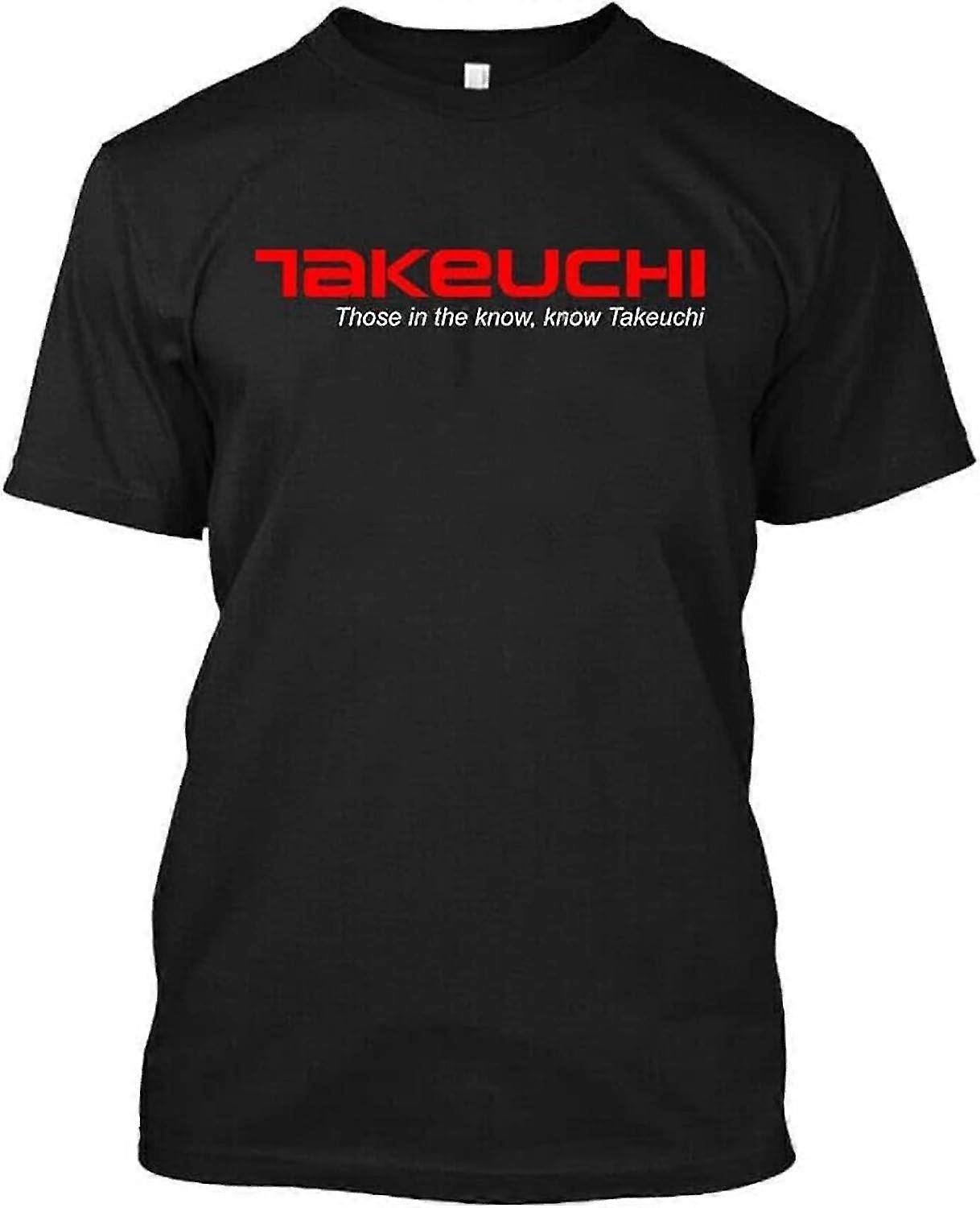 NWT Takeuchi Excavatoare Echipamente grele de constructii Logo Tricou clasic