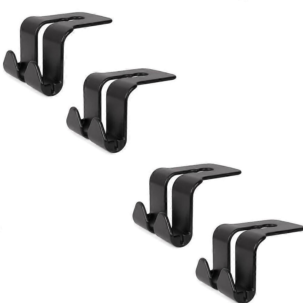 4-piece car seat back hook Car multi-functional rear mobile phone bracket hook