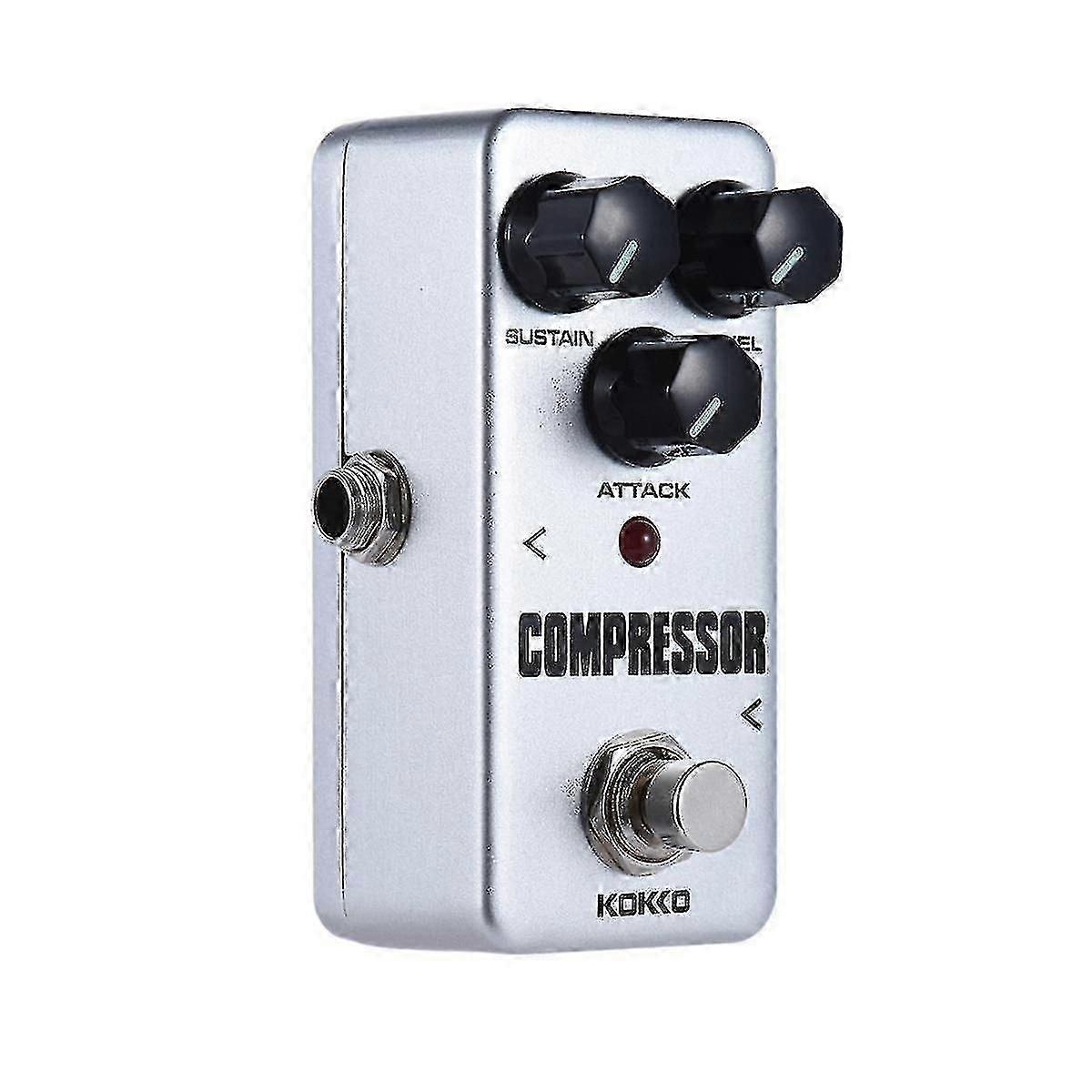 Gitarreffektpedalkompressor Helt analog kretsgitarrkompressorpedal för gitarrtillbehör