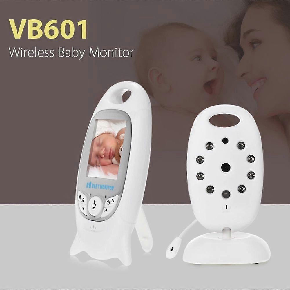 2 Display Video Baby Monitor with Camera and Audio Remote Wide View Two Way Audio Talk Infrared Night Vision 8 Lullabies