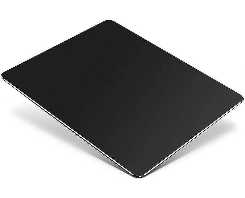 Micro Sand Blasting Alloy Surface Hard Metal Mouse Pad, Aviation Aluminum Alloy with Sleek Design for Fast and Accurate Control, Perfect for All