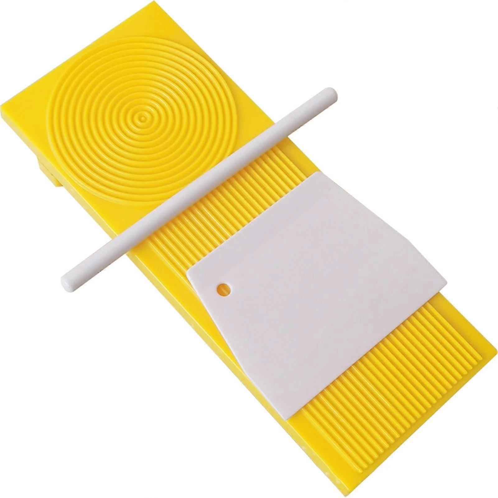 3pcs/set Dough Press Non-stick Time-saving Abs Easy Clean Kitchen Garganelli Board Kitchenware Supplies