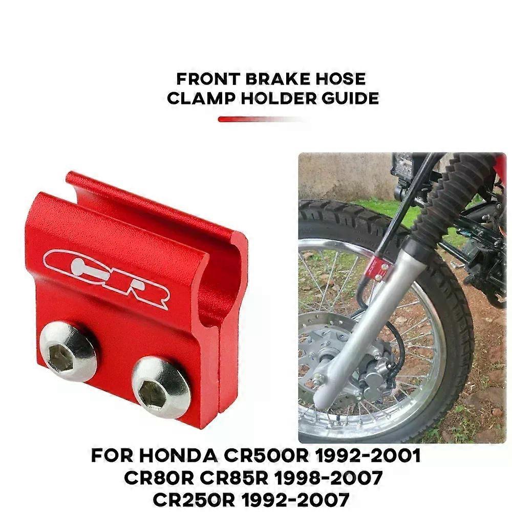 Applies to CR125R CR250R Brake Cable Line Guide Clamp Holder for Honda CR80R CR85R CR500R CR 125R 250R 80R 85R Brake Hose Wire Fixed Clip
