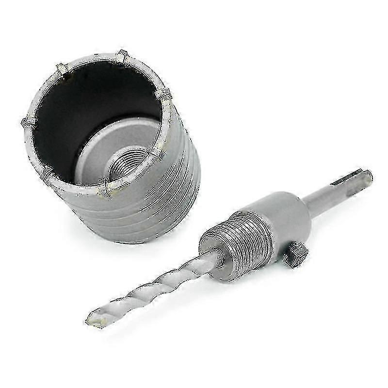 Concrete Hole Saw, Brick, Stone, Masonry - Carbide Hole Saw With Adapter And Centering Bit 8x110mm - Concrete Core Drill
