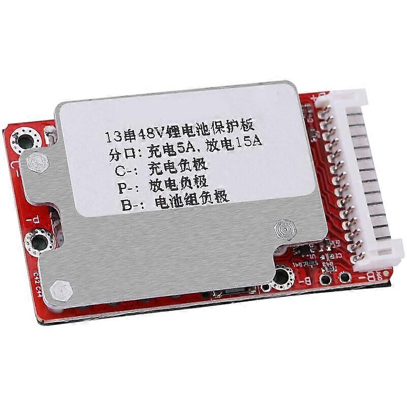 Temperature-Controlled BMS PCB Board for 13-Series Batteries