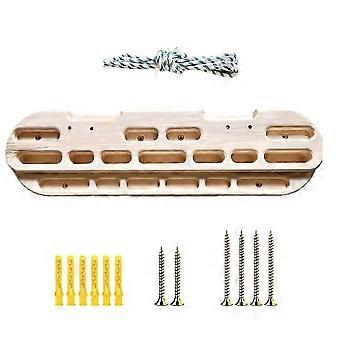 Klimmen Toets Sterkte Rock Board Draagbare Pull-Up Rock Climbing Hangboard Grip Strengthener Onderarm Exerciser-Yvan