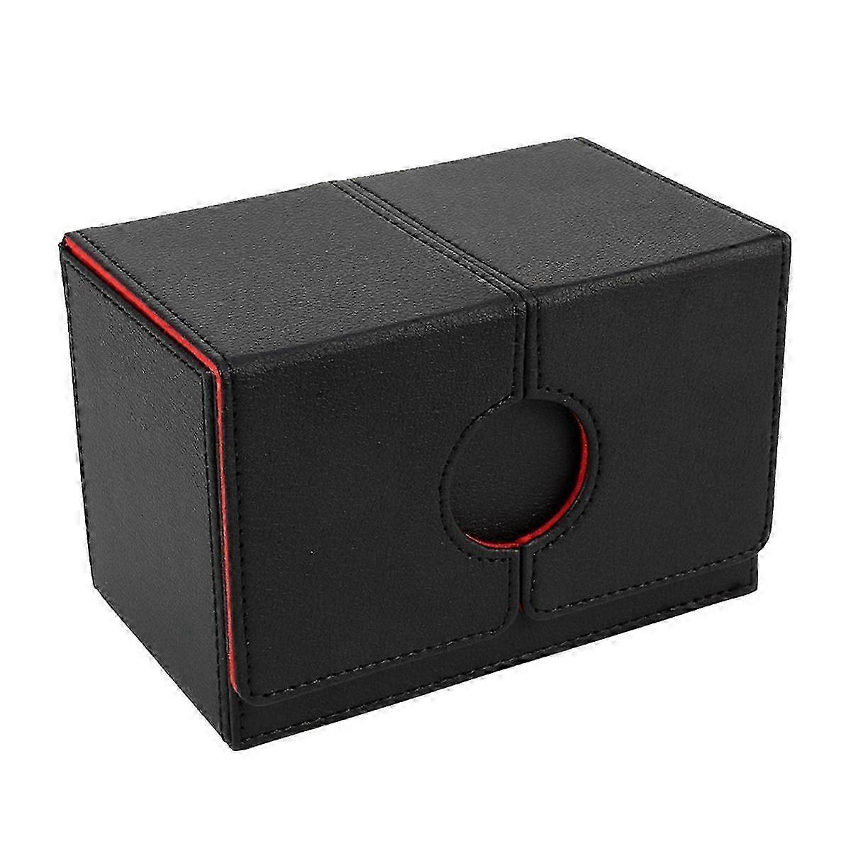 Card Case Card Deck Case for Trading Cards Magnetic Card Storage Box Top Side-Loading Deck Case