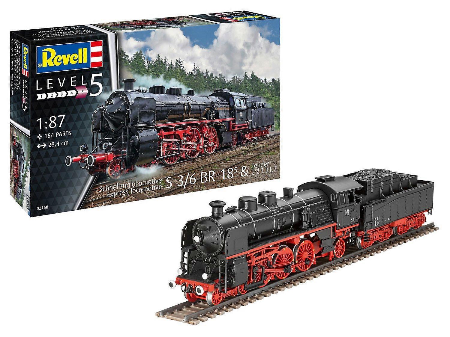 Revell Express Locomotive S3/6 1:87 Model Kit