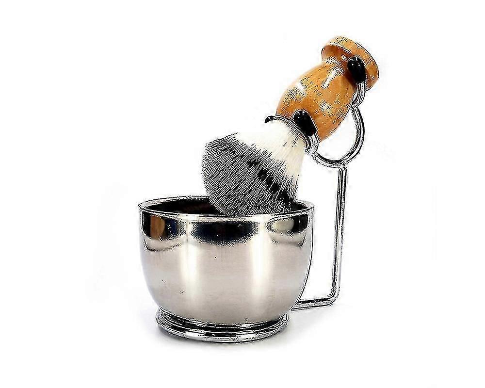 Shaving Kit For Men, 3 In 1 Shaving Set Includes Shaving Brush, Shaving Bowl, Razor Amp; Brush Holder
