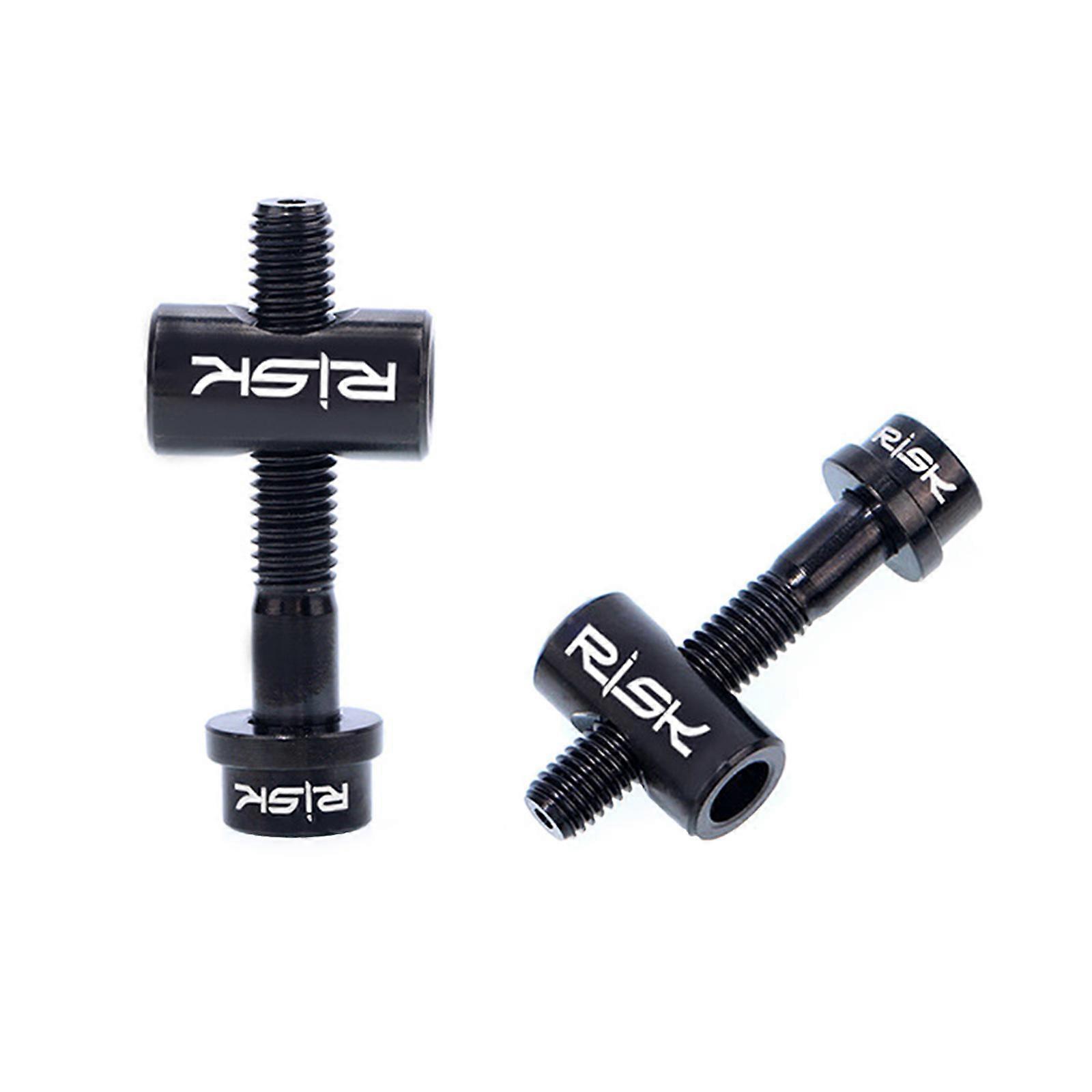Güvenli M5x30mm Cıvata Somun Yıkayıcı Seti Easton Ec90 Ec70 Sıfır Seatpost Siyah için Sağlam Sabitleme