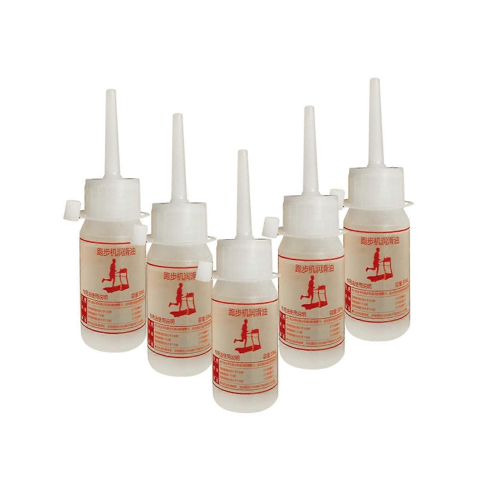 5x Aceite de silicona para cinta de correr, accesorios para cinta de correr