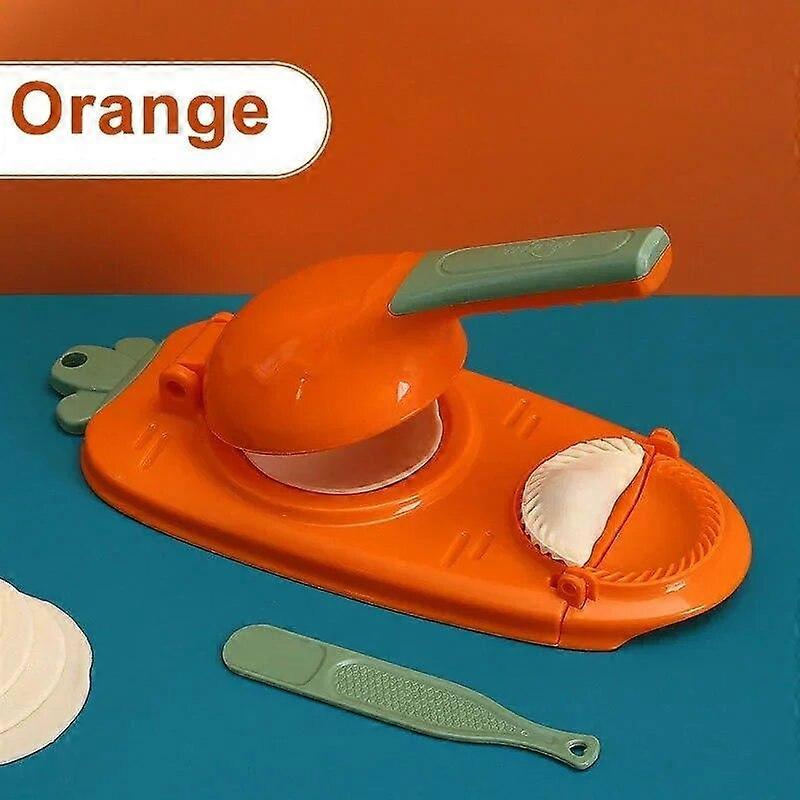 2 In1 Dumpling Maker Wrapper Presser Kit Handmatige Arbeidsbesparende Dumplings Deeg Molder Machine Keuken Gadget Appeltaart Bakgereedschap