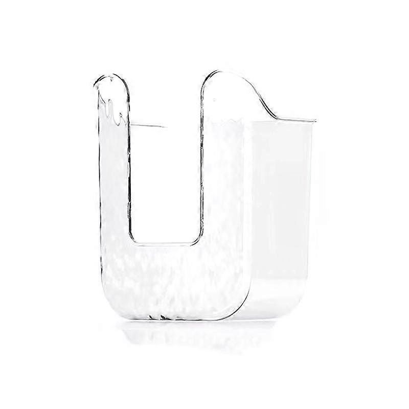 Plastic Wall Mounted Tissue Box Upside Down Punch Free Napkin Container Self-Adhesive Space-Saving Paper Towel Holder Office
