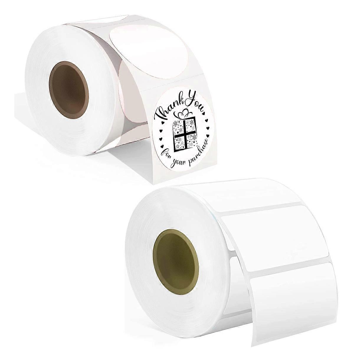 Eco-friendly Thermal Labels, Clear Printing For Barcode FBA, Removable Direct Thermal Printing, Multi-Purpose Inkless Print, Self-Adhesive With