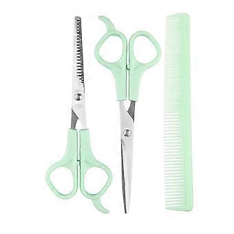 Solución completa para el cuidado del cabello, tijeras de corte de cabello con mango compensado táctil cómodo con diseño ergonómico para resultados de calidad de salón