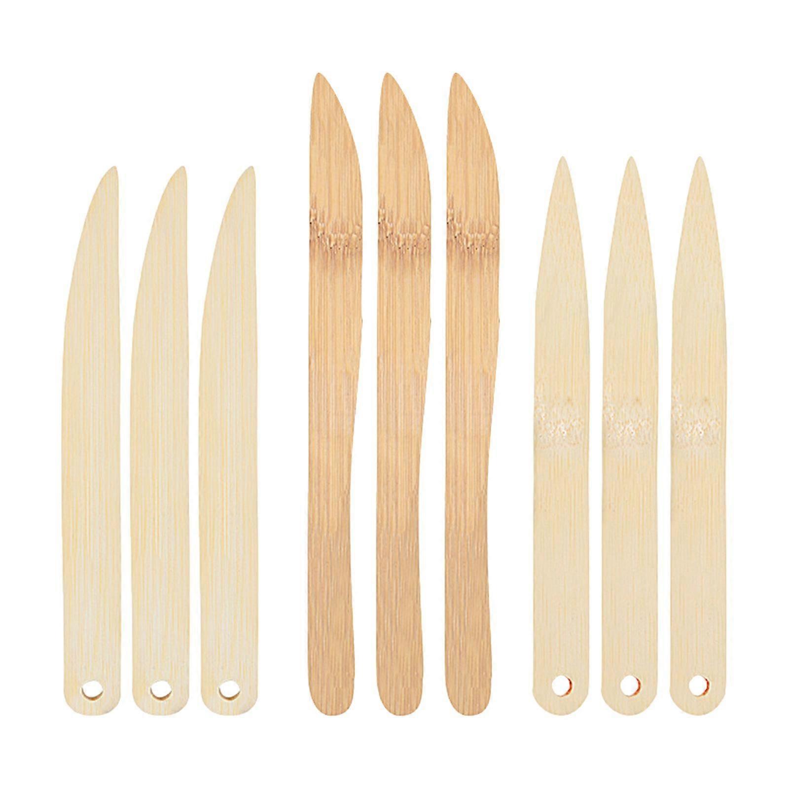 9x kuvert skär verktygssats för kinesisk skrivning ritning papper hantverk trä