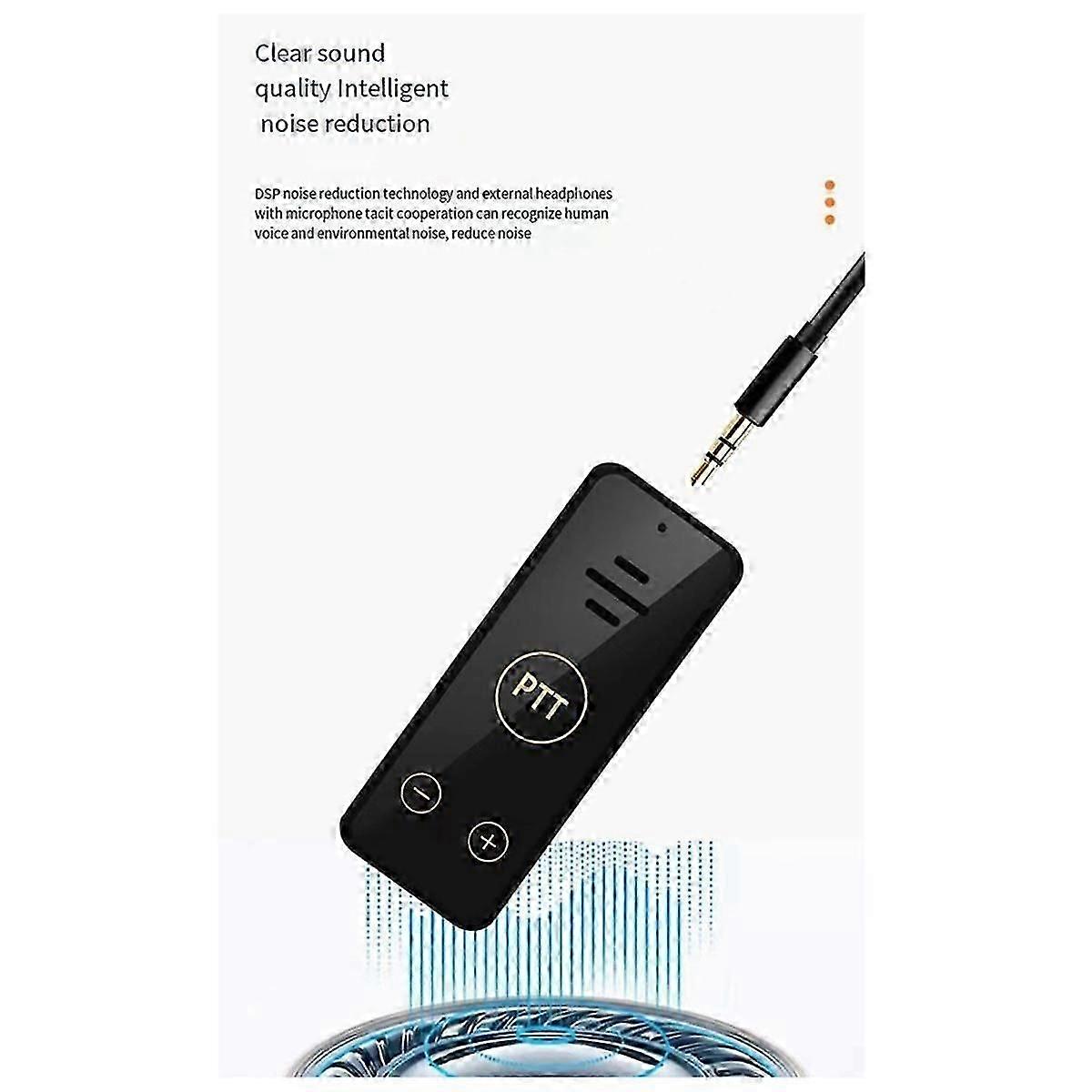 Intercom Small Mini Mini Intercom with Headset External Sound Wireless Intercom Suitable for Beauty Salon Restaurants