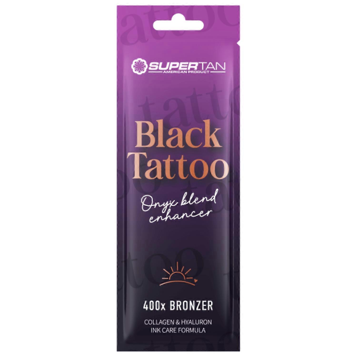 Supertan Black Tattoo Intense Bronzer For Tanning 15ml