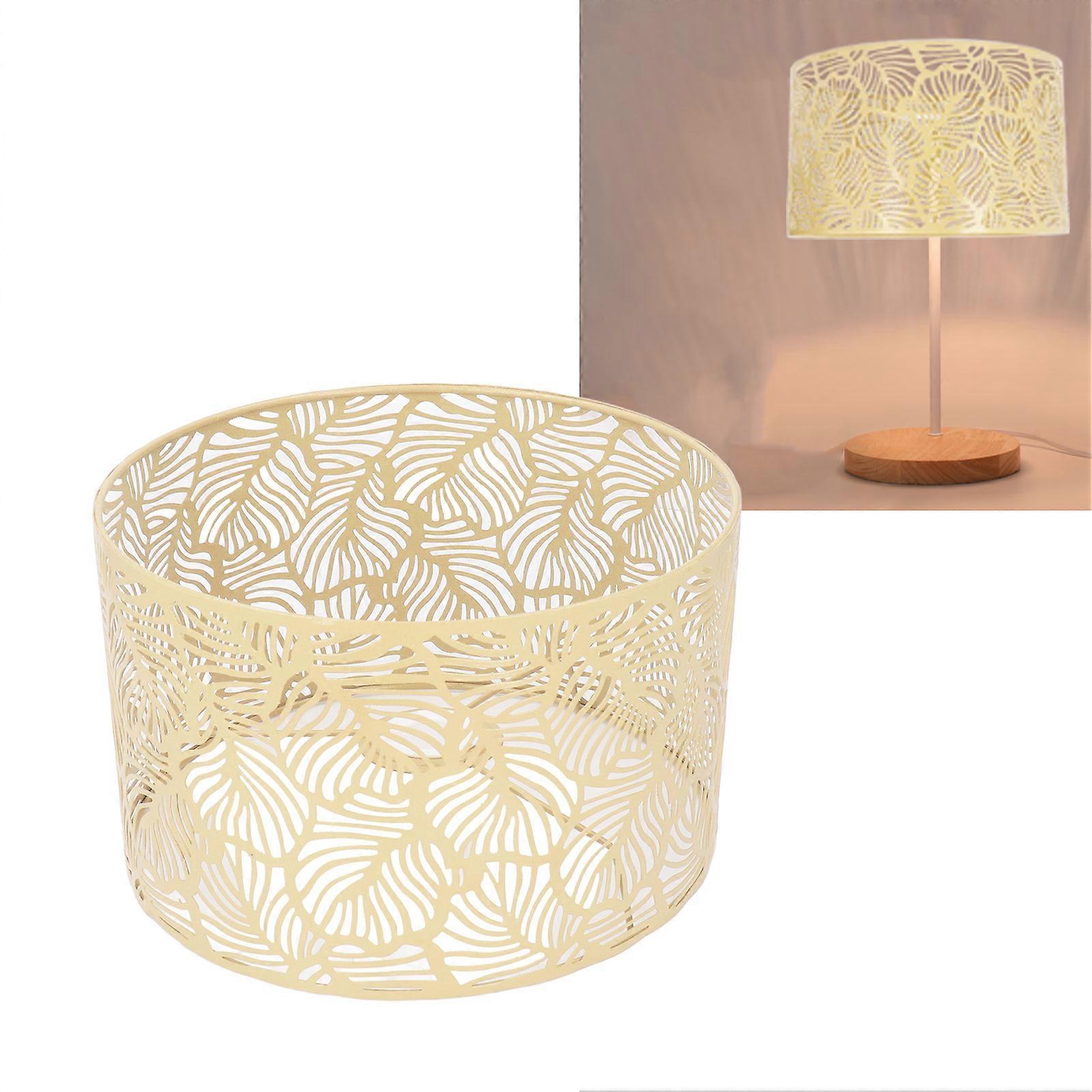 Lampshade Light Lamp Shade Modern Simple Style Home Decoration for E14 E27 Bulbs Gold Color 