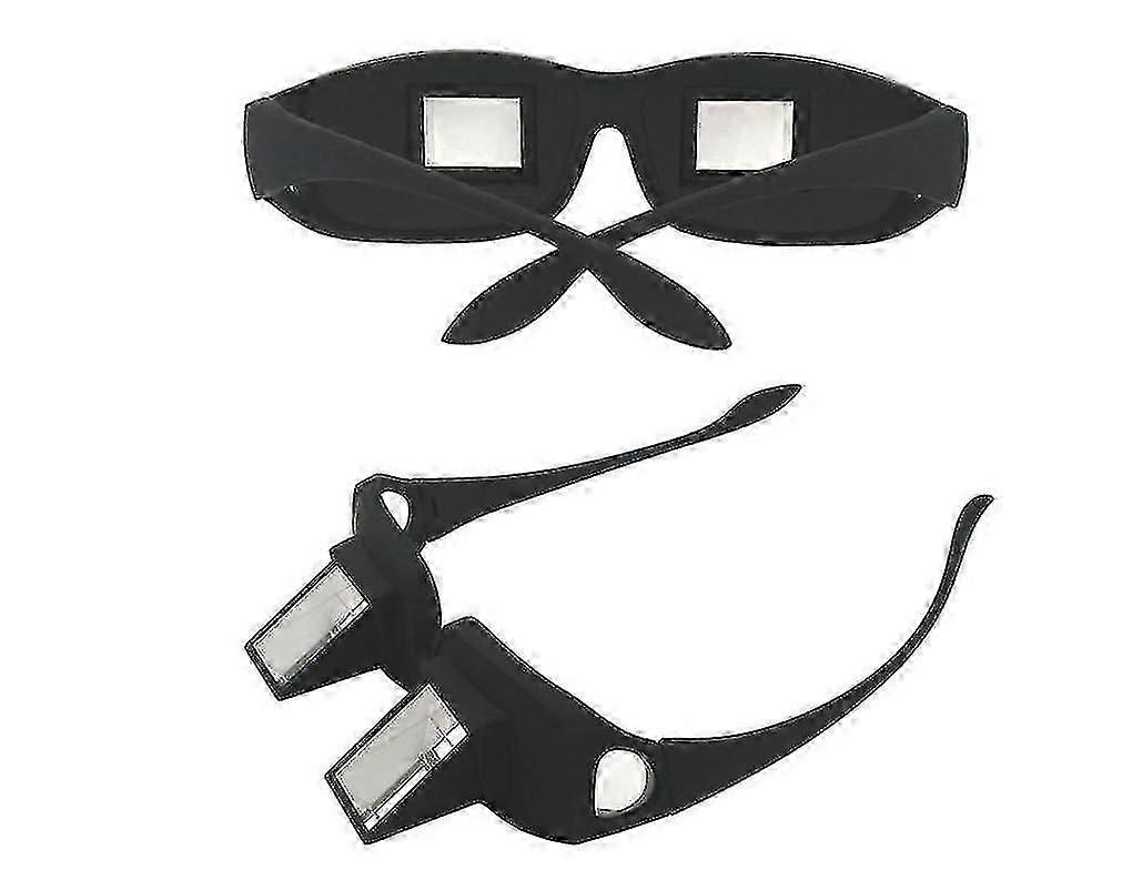 Lazy Glasses For Reading Watching Tv While Laying Down 90 Degree Gasses Mirror