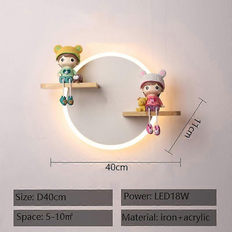 Children Room Led Wall Lamp Modern Aisle Creative Nordic Wall Lght Indoor Lighting Home Decor For Bedroom Bedside Living Room