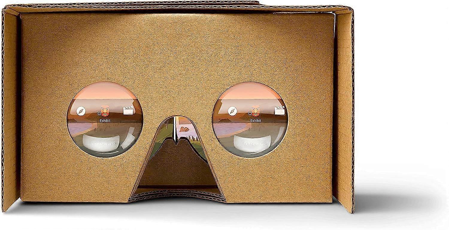 VR δεύτερο χαρτόνι γενιάς νέο χαρτοκιβώτιο Google VR εικονικής πραγματικότητας 3D γυαλιά κράνος 2-pack