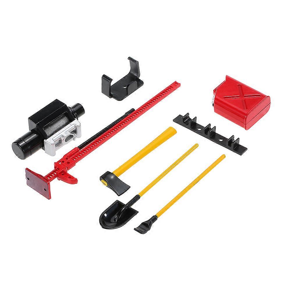 6Pcs AUSTAR 10008 RC Decoration Tool Set Kit RC Accessories for 1:10 RC Rock Crawler
