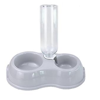 Pet Drinking Water Feeder Pet Double Bowl 500ml Drinking Water Feeder