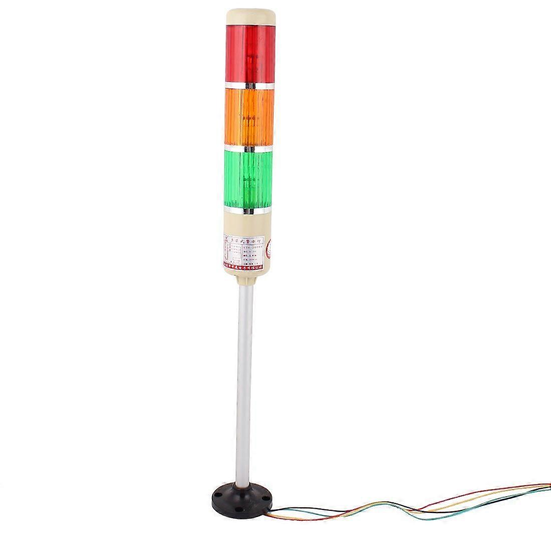 DC 24V Yellow Red Green Industrial Signal Tower Warning Stack Light