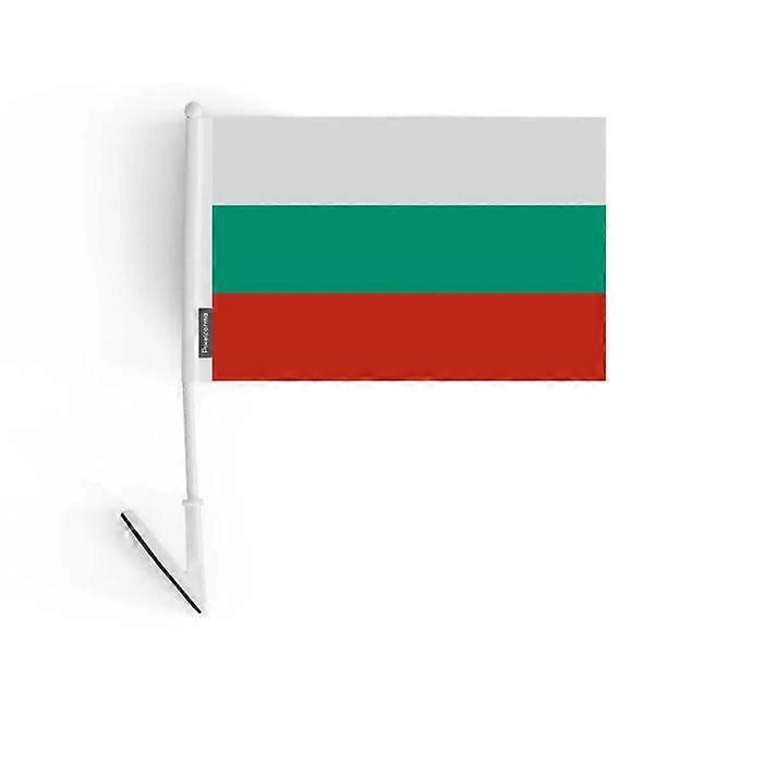Adhesive Flag – Bulgaria – 14 x 21 cm – Soft Polyester – Easy to Stick – 1 piece