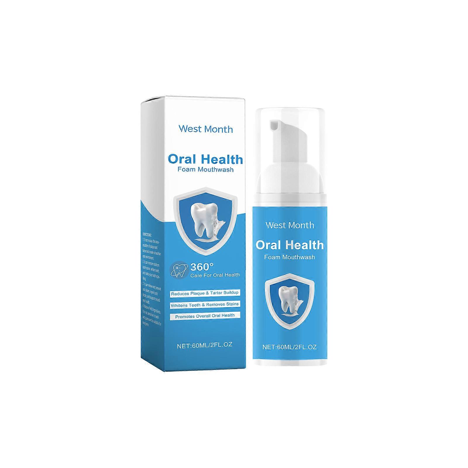 泡立つうがい薬、優しい成分、きれいな歯、汚れ、臭いを取り除き、新鮮なうがい薬