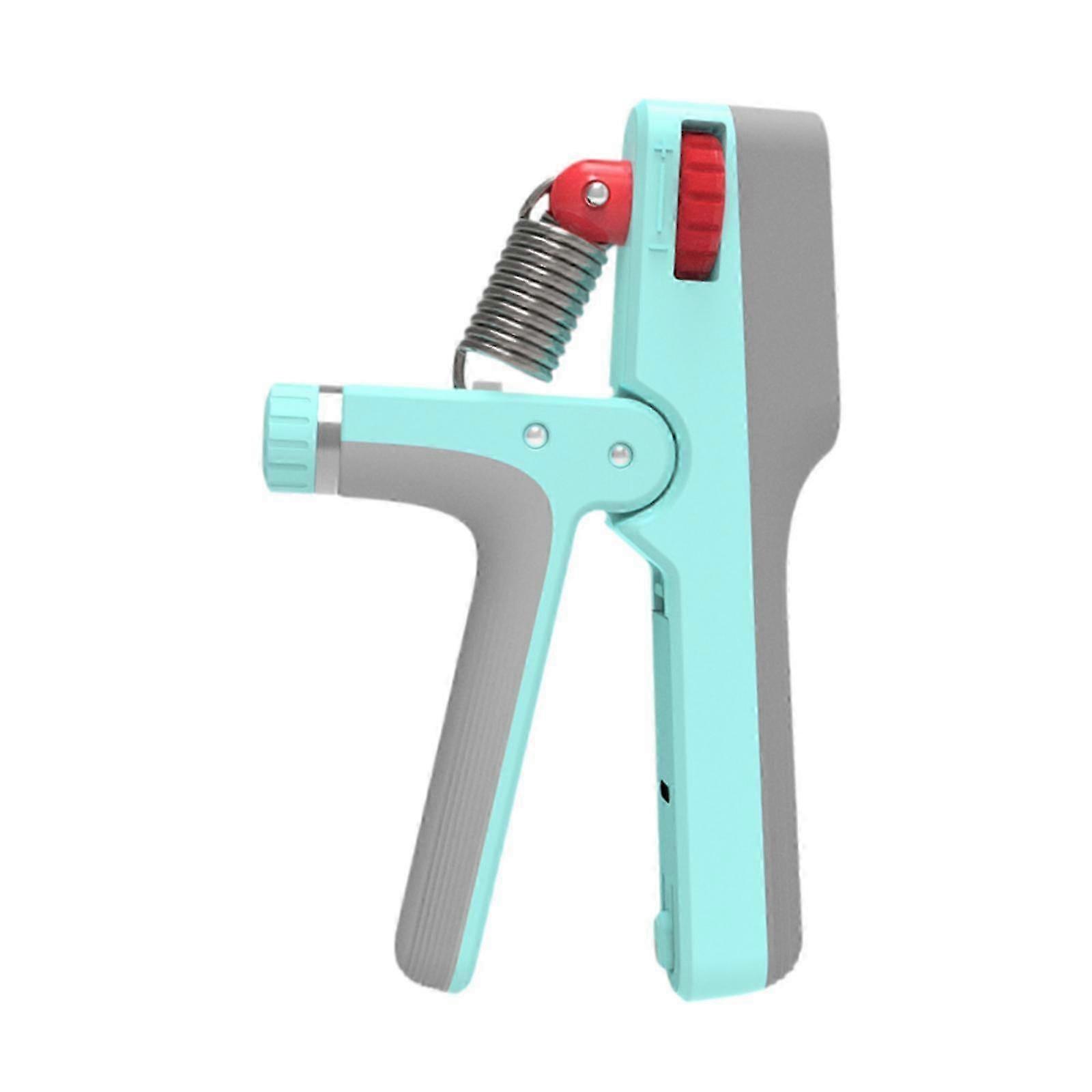 Hand Grip Strengthener Hand Gripper Portable Non Slip Adjustable Forearm Grip Exerciser-color: Blue