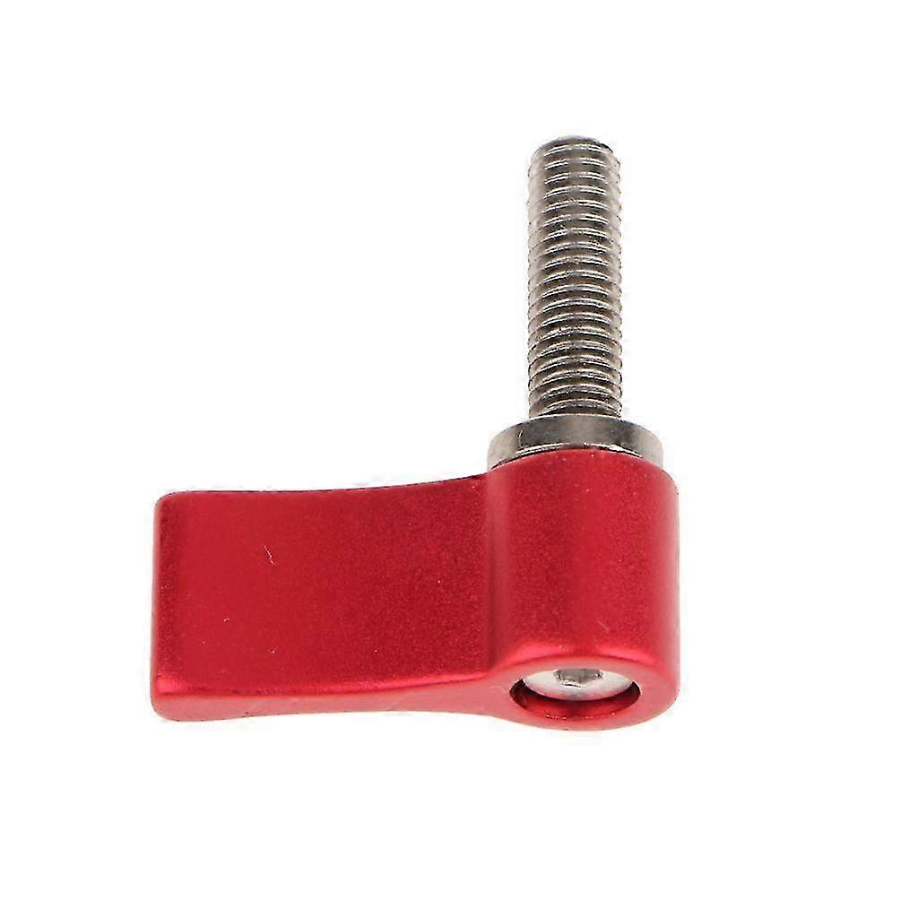 Adjustable Hand Tightening Screws Handle M5 Screw For Camera DSLR-color: Red