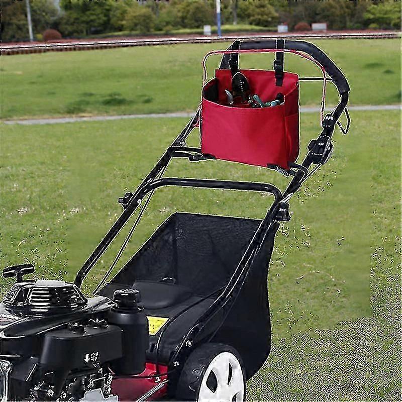Gressklipper Arrangør Bag-Push Klipper Hagearrangør Oppbevaringslomme Hageverktøypose Tilbehør For Utendørs Hagearbeid KB